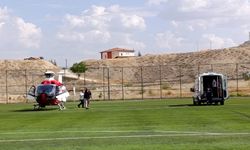 Darende’de 97 Yaşındaki Hasta Hava Ambulansıyla Malatya’ya Sevk Edildi