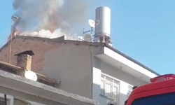 Malatya’da Çatı Yangını Paniğe Neden Oldu! Ekipler Harekete Geçti