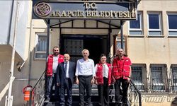 Arapgir’de dikkat çeken ziyaret: Başkan Cömertoğlu Kızılay heyetini ağırladı