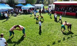 Turgut Özal Güreşlerinde Başpehlivan Belli Oldu! Kılıçsallayan Zirvede