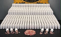 Malatya’da Dev Operasyon! Tam 44 Bin 616 Hap Ele Geçirildi