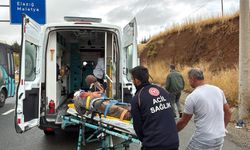 Elazığ-Diyarbakır Yolunda Korkutan Kaza! 1 Kişi Yaralandı