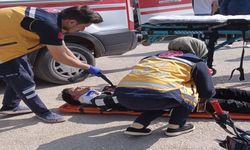 Gölbaşı’nda İki Otomobil Çarpıştı! 1 Sürücü Yaralandı