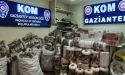 Gaziantep’te Depoya Baskın! 14 Bin Paket Kaçak Sigara Ele Geçirildi
