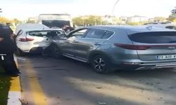 Elazığ’da 3 Araç Birbirine Girdi! Zincirleme Kazada 1 Yaralı