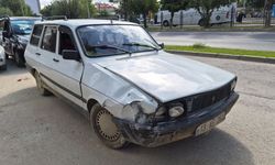 Yaya Geçidinde Otomobil ile Elektrikli Bisiklet Çarpıştı: 1 Yaralı