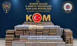 Mardin’de Kaçakçılara Darbe! 22 Bin 50 Paket Sigara Ele Geçirildi