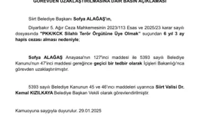 Siirt Belediyesi’ne Kayyum Atandı