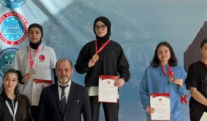 Kick Boksta Erzurum’a 5 madalya getirdi