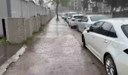 Adıyaman’da sağanak etkili oldu