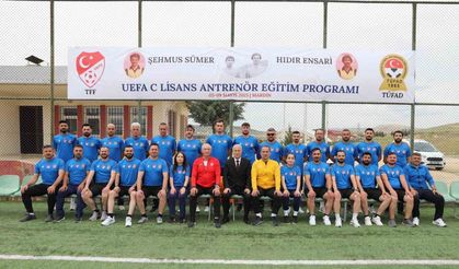 Mardin’de UEFA C lisans kursu başladı