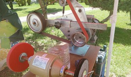 Malatya'da bıçak bileyicilerinin mesaisi başladı
