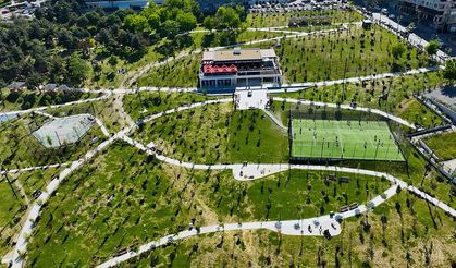 Bakan Kurum, Bağcılar Millet Bahçesi'nin görüntülerini paylaştı