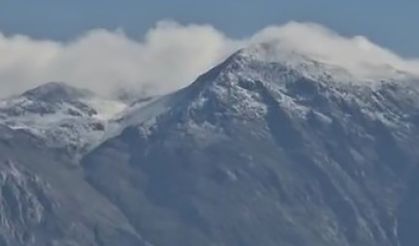 Tunceli’de temmuz ayında kar ve dolu sürprizi