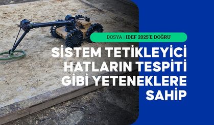 Mayın avcı robotu göreve hazırlanıyor