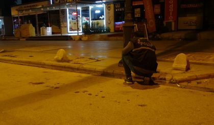 Malatya’da dönercide bıçaklar çekildi!