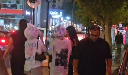 Elazığ’da gök gürültülü sağanak yağış etkili oldu.