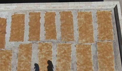 Her yıl imece usulüyle yaşatılan geleneksel tat, damakları şenlendiriyor