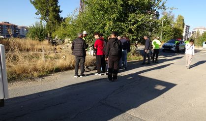 Tecde Mahallesi’nde korkutan olay!