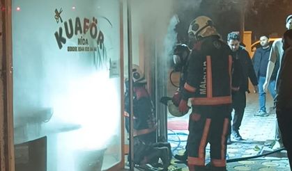 Malatya’da İş Yerinde Şüpheli Yangın: Ekipler Zamanla Yarıştı