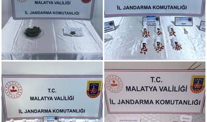 Malatya'da Binlerce Hap Ele Geçirildi