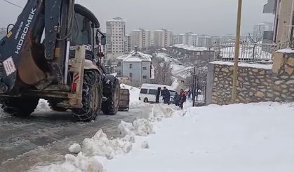 Malatya'da Okul Servisleri Yolda Kaldı