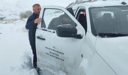 Malatya’da Karla Mücadele: 117 Mahalle Yolu Açıldı