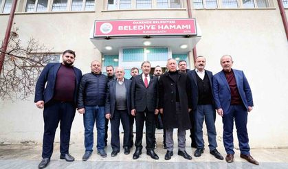 Malatya Darende'de yenilenen hamam hizmete açıldı