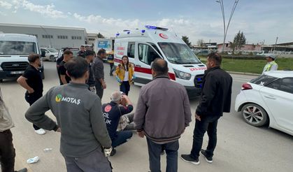 Şehir Mezarlığı Kavşağında Feci Kaza! Yaşlı Adam Ağır Yaralı