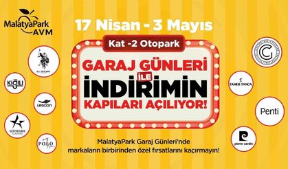 MalatyaPark’ta Büyük İndirim Başladı! “Garaj Günleri” Yoğun İlgi Görüyor