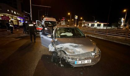 Malatya'da Çevreyolunda İki Araç Çapıştı: 2 Yaralı