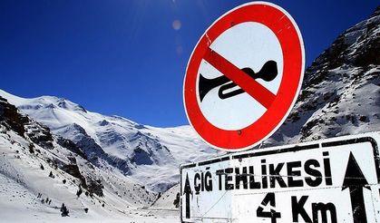 Malatya’nın Çevre İllerinde Çığ ve Kar Erimesi Tehlikesi