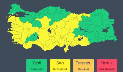 Malatya Çevresi Alarmda! İçişleri’nden Kuvvetli Yağış ve Fırtına Uyarısı