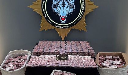 Malatya’da Durdurulan Araçtan Çıkanlar Şoke Etti