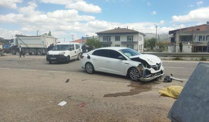 Malatya Doğanşehir’de İki Araç Çarpıştı: 2 Kişi Yaralandı