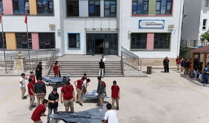 Hekimhanlı Öğrenciler Yerli Savaş Uçaklarını Makete Dönüştürdü