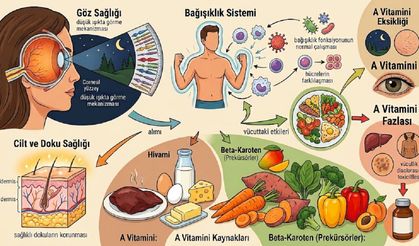 A Vitamini Ne İşe Yarar? Vücudumuz İçin Neden Bu Kadar Önemli?