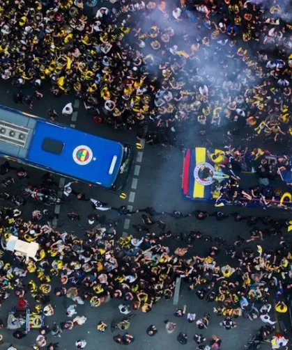 Fenerbahçe'den Euroleague Zaferi: Bağdat Caddesi Sarı-Lacivert Oldu!