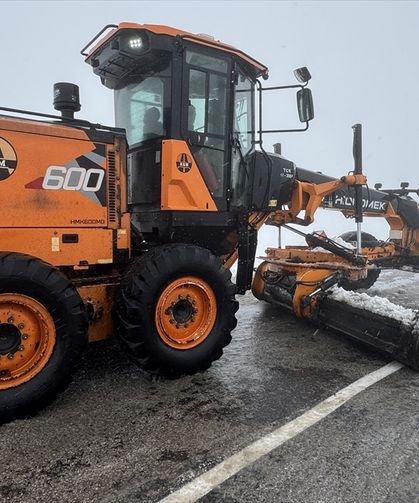 Ulaştırma ekiplerinin karla mücadele mesaisi başladı