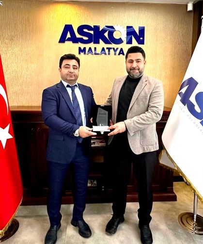 ASKON Malatya Şubesi’nde Bayrak Değişimi