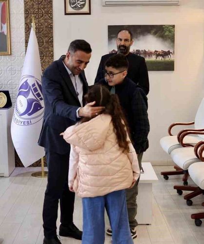 Akçadağ Belediye Başkanı Hasan Ulutaş Vatandaşlarla Bayramlaştı