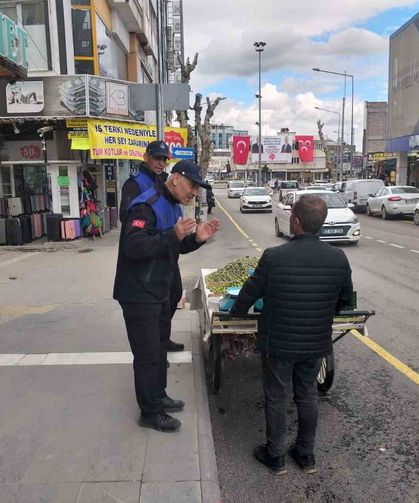 Adıyaman'da kaldırım işgallerine sıkı denetim