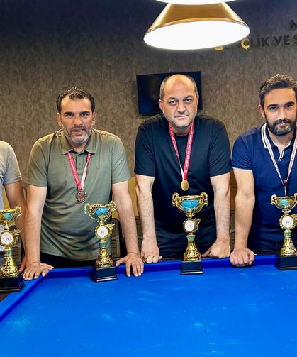 Malatya’da Artistik Bilardo Heyecanı: Dereceye Giren İsimler Belli Oldu