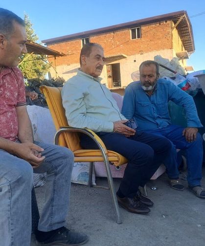Malatya'da Yangınzede Esnafa Destek Ziyareti! MESOB Başkanı Keskin: Esnafımızın Yanındayız