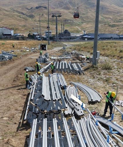 Erciyes’te Yeni Dönem! Türkiye’nin En Uzun Dağ Kızağı Geliyor
