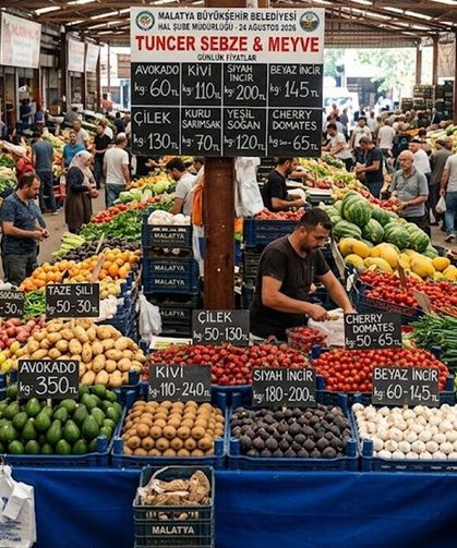 Malatya Halinde Fiyatlar Dudak Uçuklattı! 1 Kilosu Tam 350 TL’ye Çıktı...