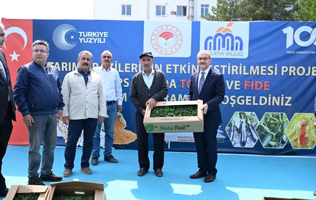 Zirai don mağduru Malatya’ya 1 milyon 852 bin adet destek!