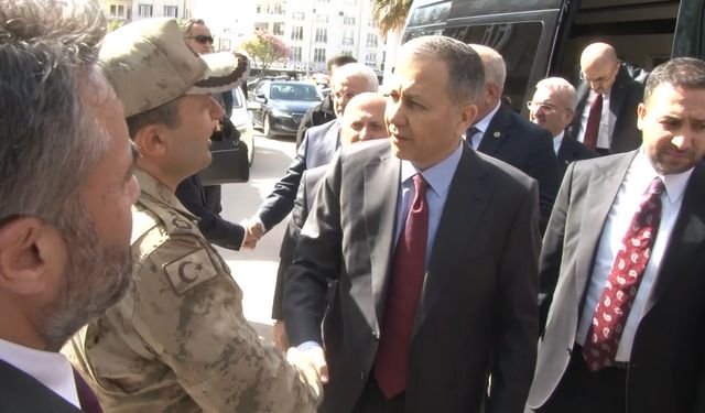 Bakan Yerlikaya Adıyaman’da, toplantı basına kapalı!