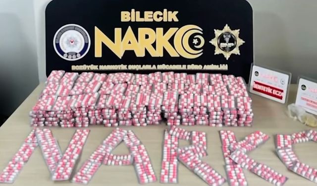 Bilecik’te uyuşturucu operasyonu: 3 şüpheli tutuklandı