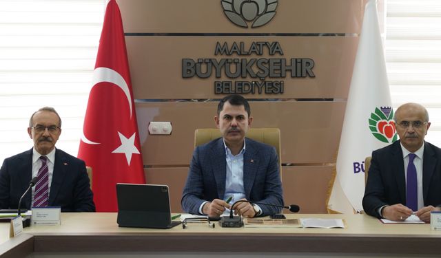 Bakan Kurum geliyor, Malatya'daki çalışmalar ele alınacak